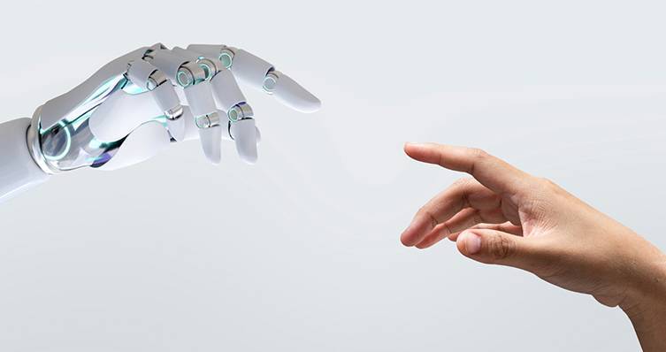 Artificial intelligence meets human intelligence.